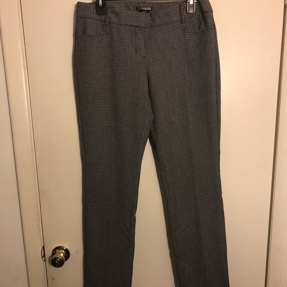 Women’s express Tweed straight leg Columnist Pants